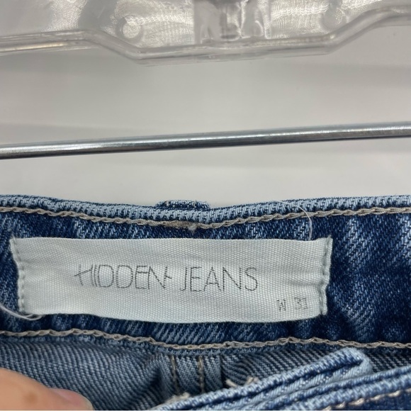 Stylish Blue Straight Leg Jeans for Women - Picture 3 of 11